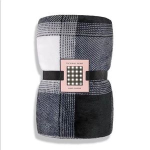 Victoria’s Secret Plaid Throw Blanket
